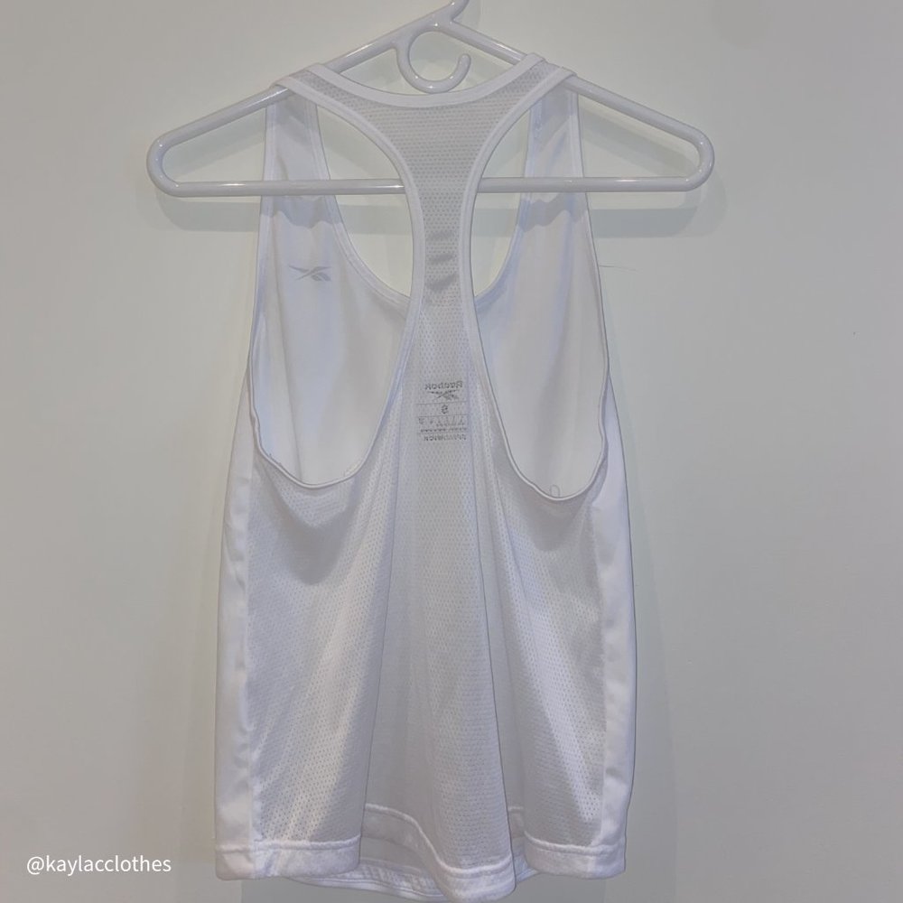 White Reebok Tank - Picture 3 of 3
